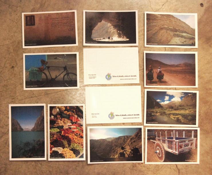 originales postales de suramericaencleta