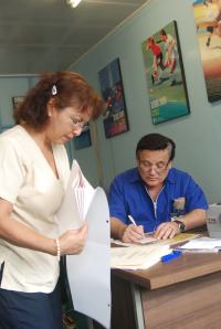 dsc_0085 Dr. Alfredo Ramirez y la Técnica Anita Marchena