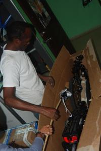 Embalaje de las cletas Embalaje de las cletas