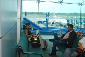 Espera en el aeropuerto Espera en el aeropuerto