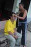 Aprendiendo a cortar&nbsp;pelo