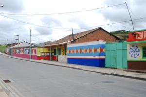 de camino al Santuario