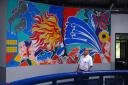 Pintor Sigifredo y su&nbsp;Mural