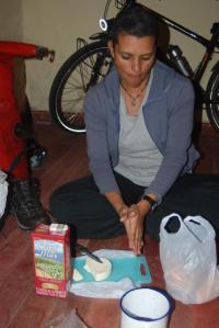 vino para quitarse el frío