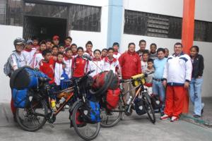 deportistas jóvenes deportistas de Ibarra