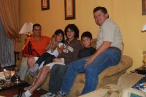 Frank y familia Frank y parte de su familia