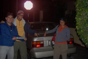 En el carro de Juan José