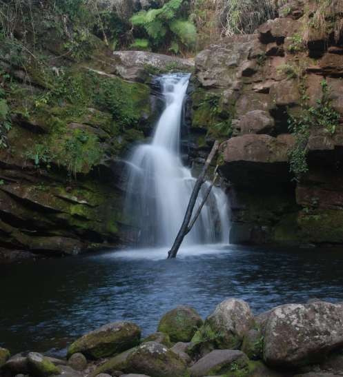 catarata Catarata El León, Villa Rica