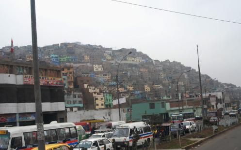 A las afueras de Lima