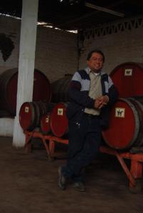 Naldo y su bodega de vino
