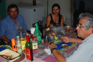 Don Antuco su hija Rocio y don Miguel Angel Don Antuco su hija Rocio y don Miguel Angel