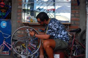 Reparacion del aro Reparando el aro