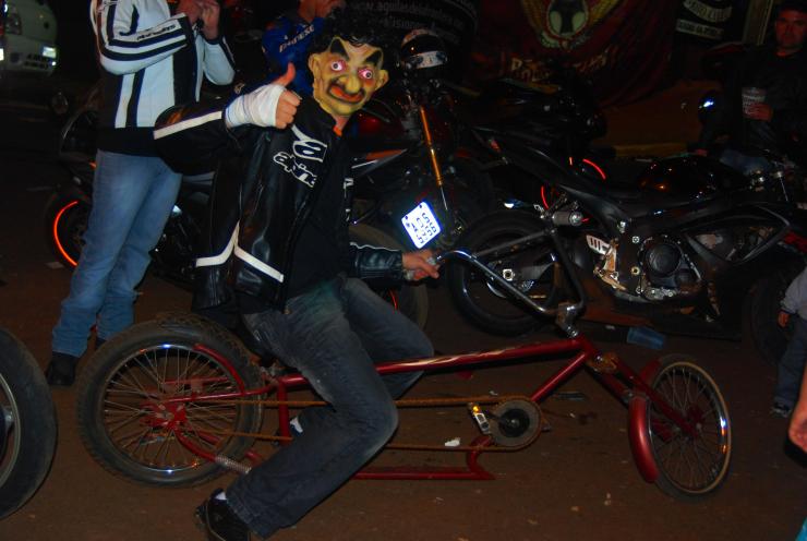 Mister Bean en cleta