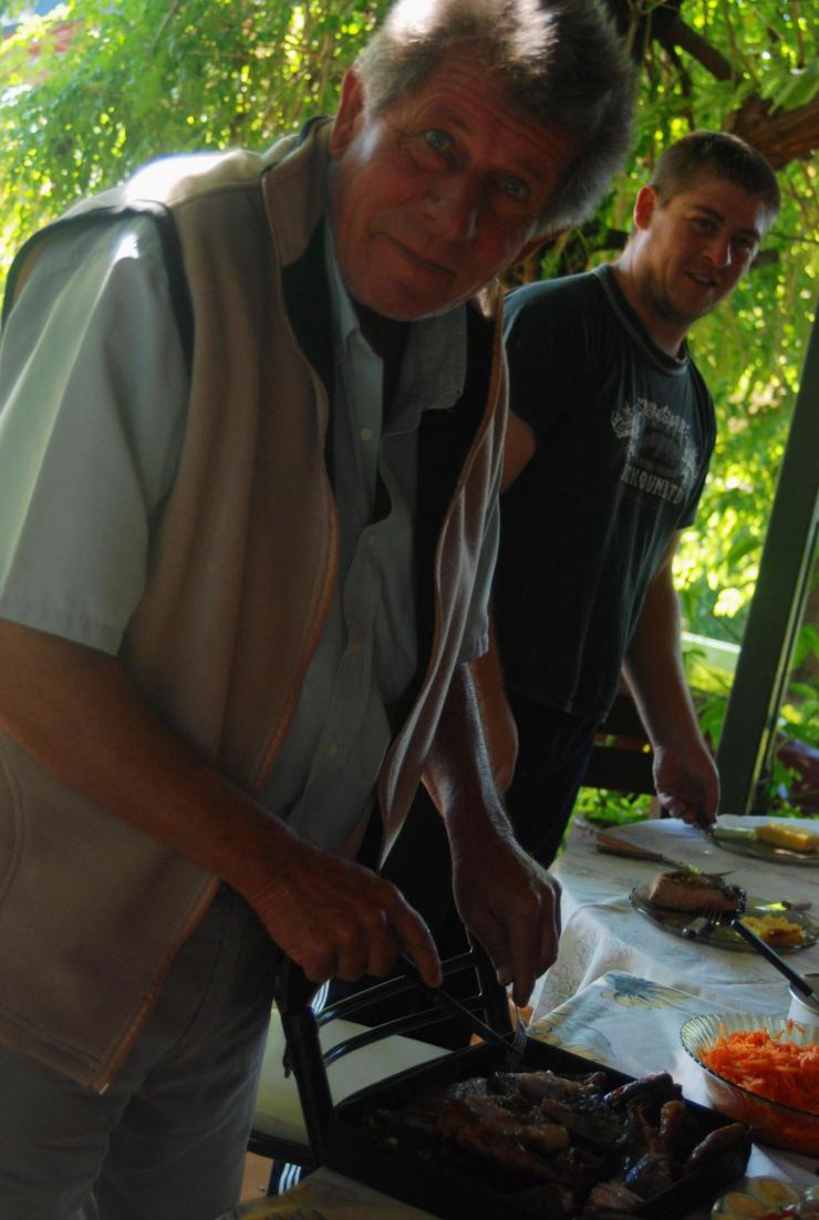 Roberto Kronsteiner y Polaco