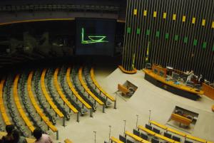 Cámara de diputados -dentro del tazón-