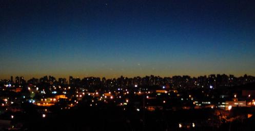 Curitiba al atardecer Curitiba al atardecer