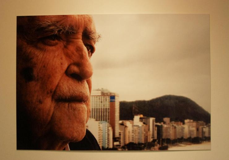 Retrato de Oscar Niemeyer