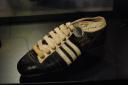 Zapatos de fútbol utilizados por Brasil en el siglo&nbsp;pasado
