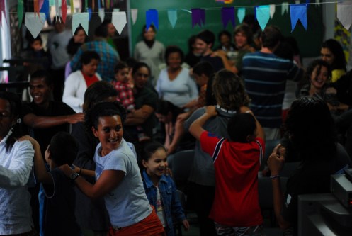 Charla en Favela Vidigal Charla en Favela Vidigal