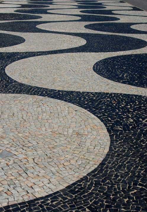 las veredas de Copacabana las veredas de Copacabana