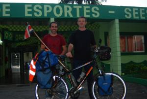 Rogerio y David de la Secretaria de Deportes de Sao Sebastiao Rogerio y David de la Secretaria de Deportes de Sao Sebastiao