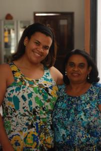 María Luzia y su madre Augusta