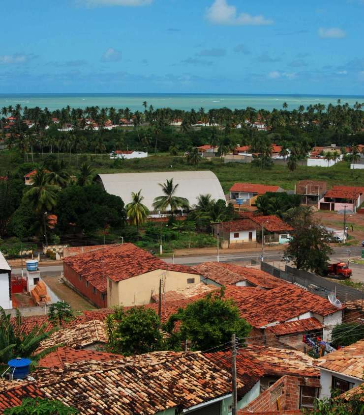 sobre los tejados del Nordeste