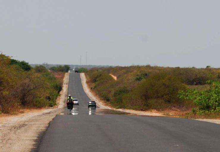 el calor del asfalto