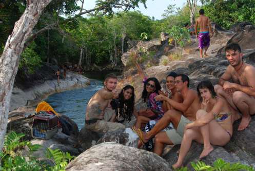 un día en las cachoeiras un día en las cachoeiras