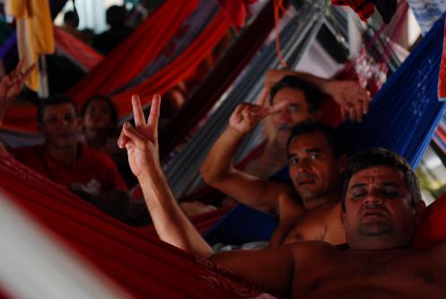 muchas horas en las hamacas