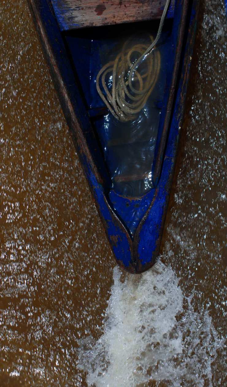 la vida en una canoa