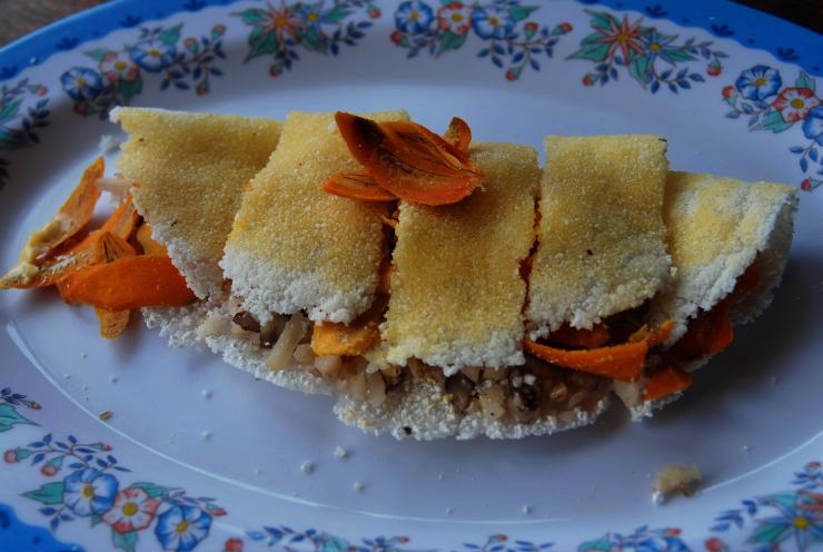 Tapioca de castaña y tucumán