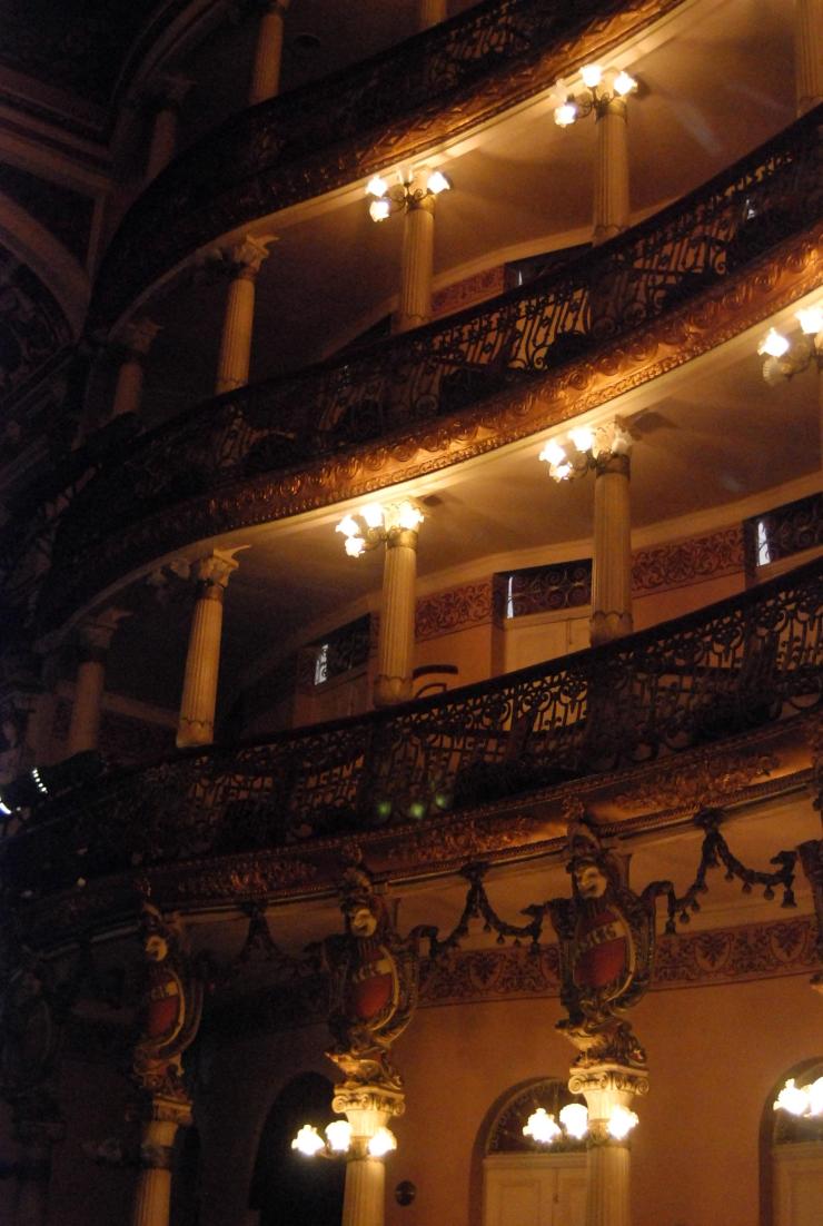Teatro Amazonas desde su interior