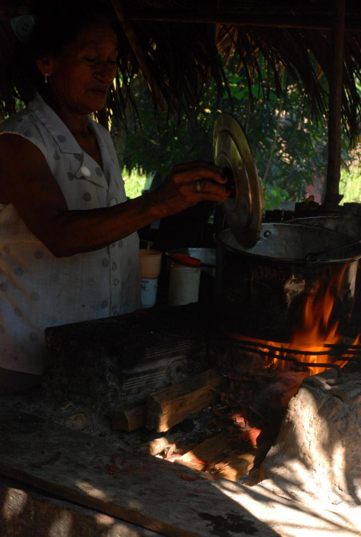 El fogón de Zoila no paraba de hacer deliciosas comidas