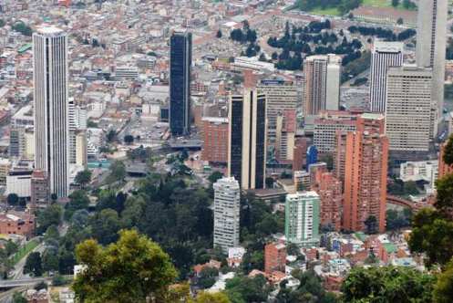 Bogotá desde el Cerro Monserrat